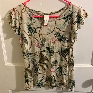 Tropical H&M T Shirt